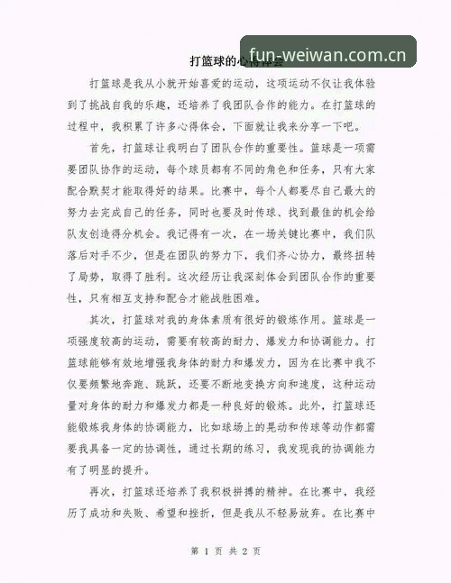 资深用户聊微玩体育：从下载到实战，这份使用心得请收好